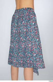 Cynthia casual dressed floral skirt thigh 0006.jpg